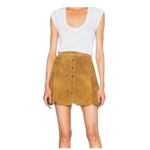 Isabel Marant Tan Mini Skirt